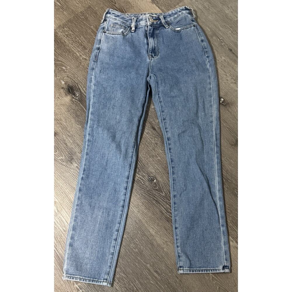 Pacsun Women's Mom Jeans Blue Denim Straight Size 24
